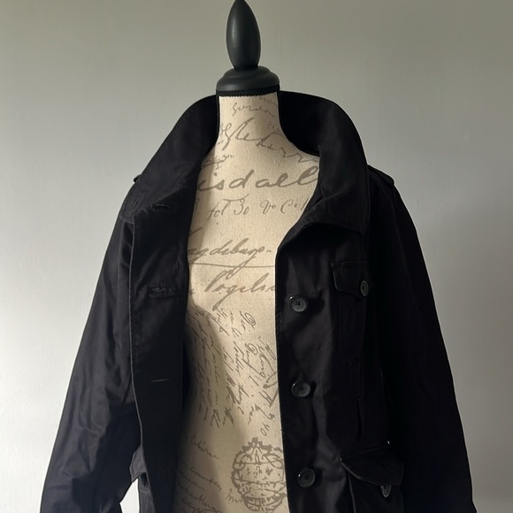 H&M Rain Jacket in Black US 12 EUR 42 - Picture 4 of 6